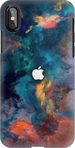 Brush Art 1 Silicone case Θήκη για iPhone X / XS