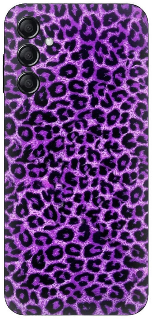 Animal Print Leopard Purple Case θήκη για Samsung Galaxy M15 5G