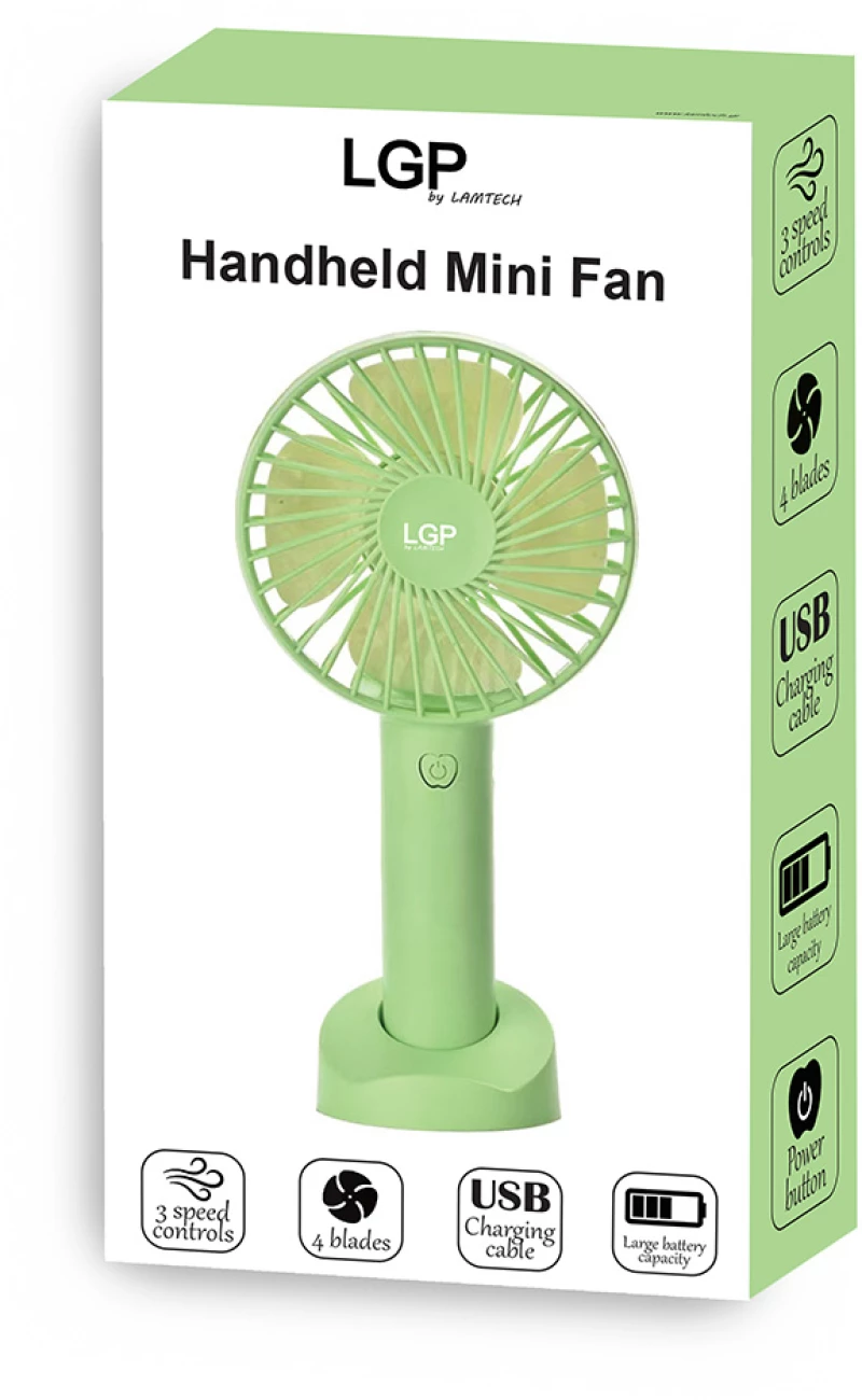 LGP HANDHELD MINI FAN GREEN