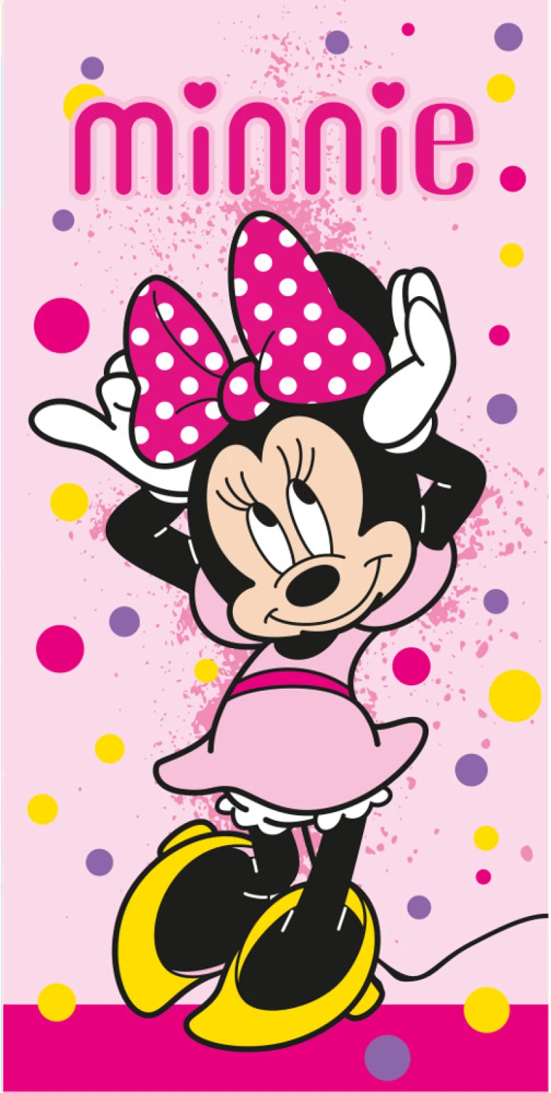 Πετσέτα Θαλάσσης Minnie Mouse 70x140 microfiber Borea