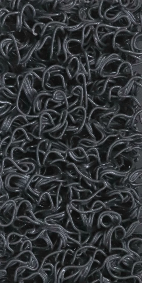 Πατάκι εξώπορτας Europe Anthacite 15mm Διάτρητο φάρδος: 122cm