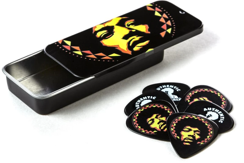 Dunlop JH-PT16H - Πένες Jimi Hendrix Aura Mandala Heavy 6 τεμάχια