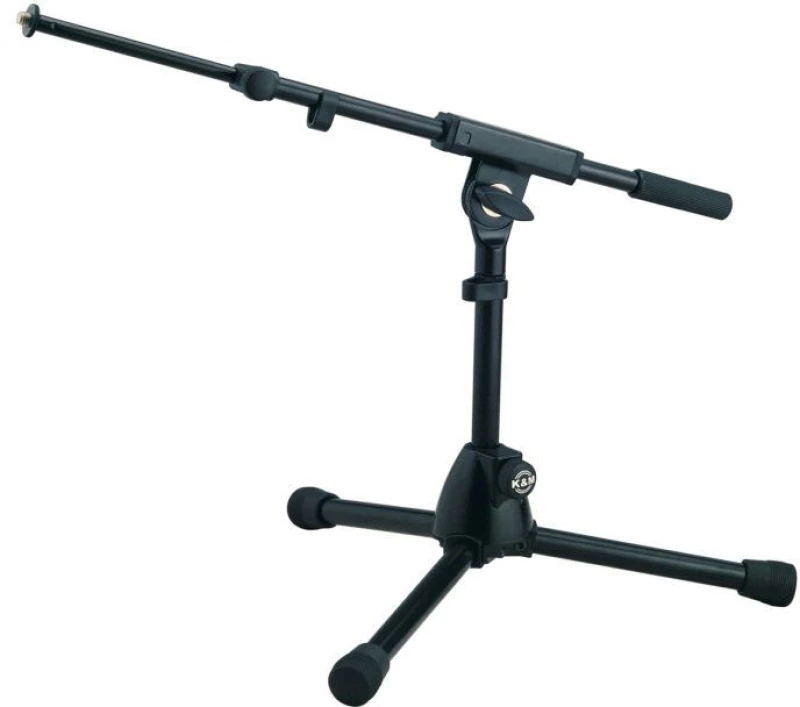 Konig & Meyer 25910 Black - Βάση μικροφώνου χαμηλού ύψους με αναδιπλούμενα πόδια