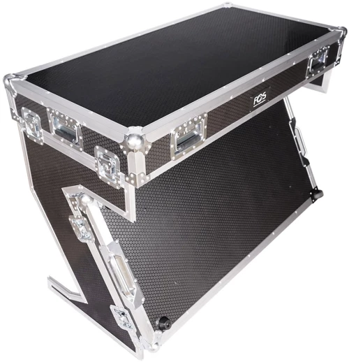 Fos Technologies Z DJ Table  - Foldable Flight Case Z-Style DJ Table