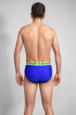 Ανδρικό μαγιό slip W9333 - ΜΠΛΕ