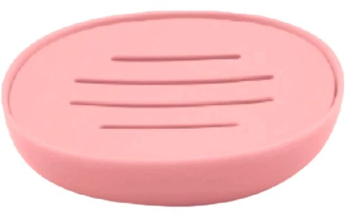 501978 ΣΑΠΟΥΝΟΘΗΚΗ ΜΠΑΝΙΟΥ ΠΛΑΣΤΙΚΗ - PINK - 21736