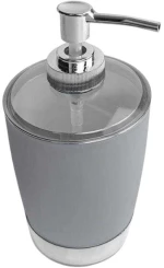 502090 ΘΗΚΗ ΚΡΕΜΟΣΑΠΟΥΝΟΥ DISPENSER ΠΛΑΣΤΙΚΗ - GREY - 21619