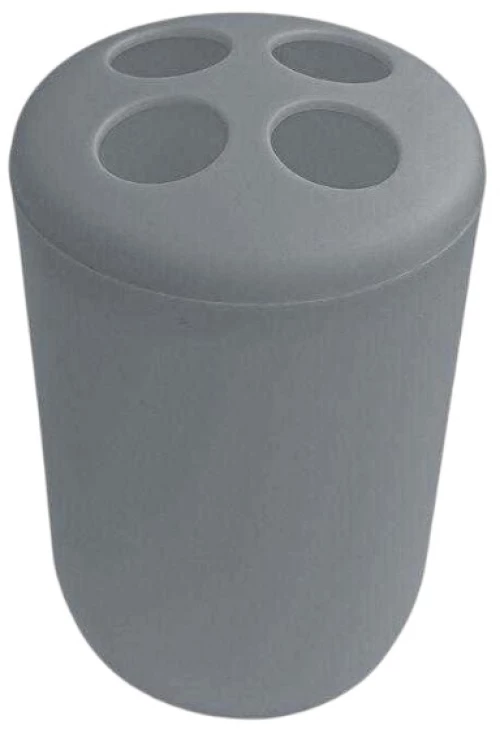 502095 ΘΗΚΗ ΟΔΟΝΤΟΒΟΥΡΤΣΑΣ ΠΛΑΣΤΙΚΗ - GREY - 21614