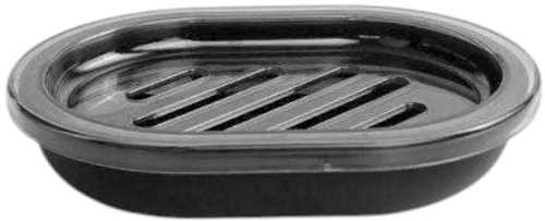 502186 ΣΑΠΟΥΝΟΘΗΚΗ ΜΠΑΝΙΟΥ ΠΛΑΣΤΙΚΗ - BLACK - 21802