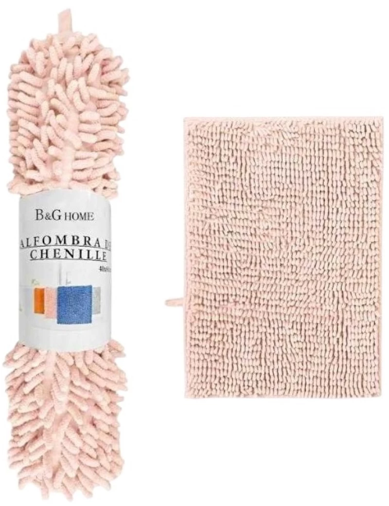 502288 ΠΑΤΑΚΙ ΜΠΑΝΙΟΥ - M0839 - 50X80CM - LIGHT PINK - 20876