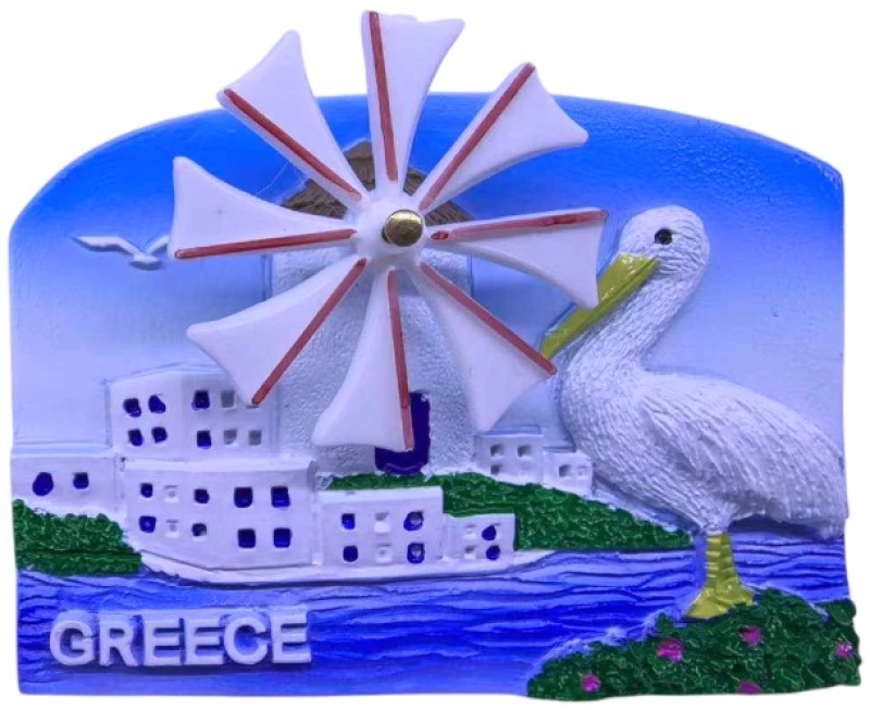 505377 ΤΟΥΡΙΣΤΙΚΟ ΜΑΓΝΗΤΑΚΙ SOUVENIR - ΣΕΤ 12PCS - GREECE - 678488