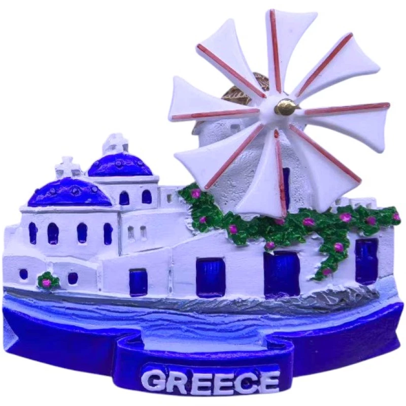 505382 ΤΟΥΡΙΣΤΙΚΟ ΜΑΓΝΗΤΑΚΙ SOUVENIR - ΣΕΤ 12PCS - GREECE - 678483