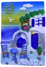 505437 ΤΟΥΡΙΣΤΙΚΟ ΜΑΓΝΗΤΑΚΙ SOUVENIR - ΣΕΤ 12PCS - PARALIA - 678425