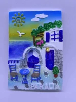 505437 ΤΟΥΡΙΣΤΙΚΟ ΜΑΓΝΗΤΑΚΙ SOUVENIR - ΣΕΤ 12PCS - PARALIA - 678425