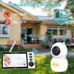 HELLOBABY ενδοεπικοινωνία μωρού HB6084L με κάμερα & οθόνη 5.5"  720p  PTZ