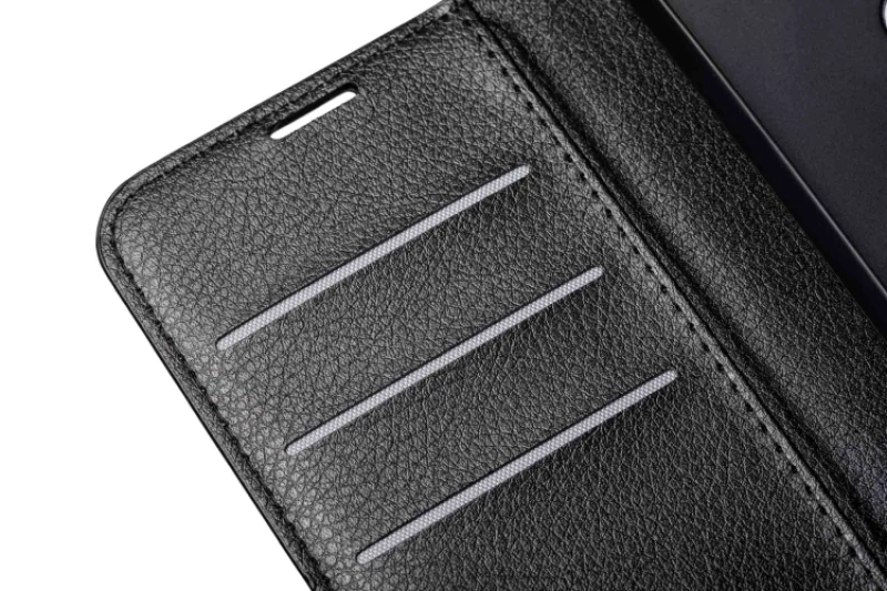 Naxius Case Book Black Oppo A18 Naxius