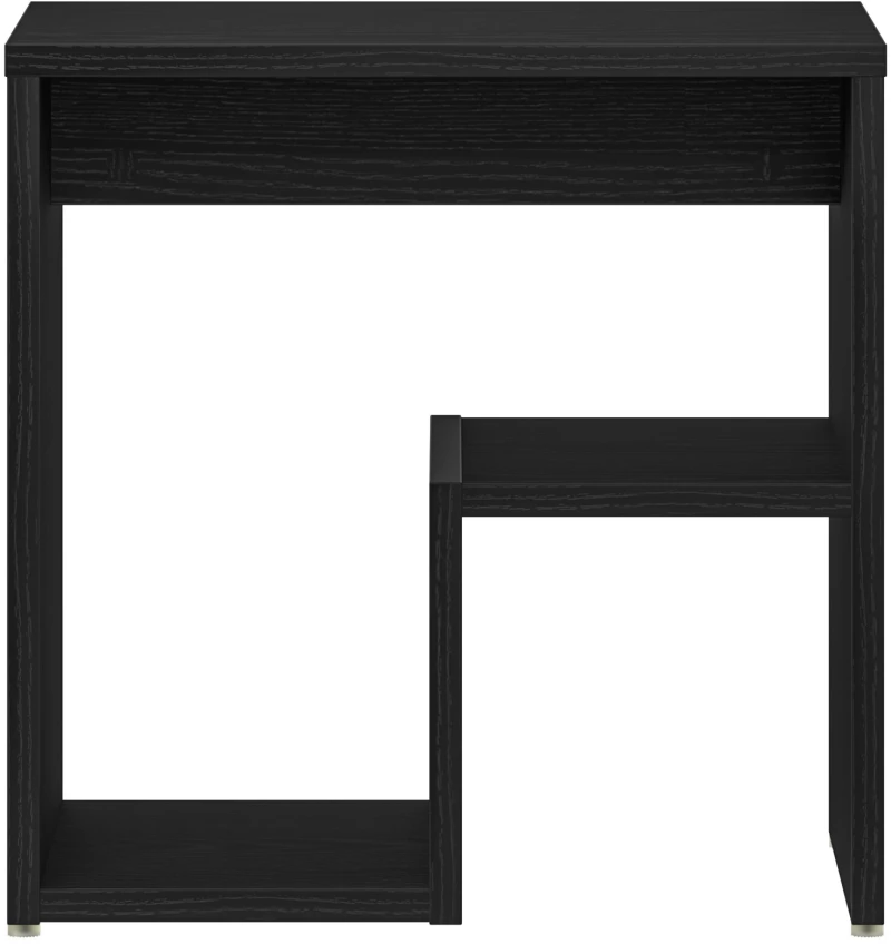vidaXL Κομοδίνα 2 τεμ Μαύρο Δρυς 40x30x40 εκ Σαουνά ξύλο