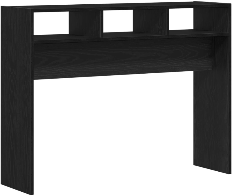 vidaXL Κονσόλα Μαύρη Δρυς 105x30x80 εκ. Φτιαγμένη από ξύλο
