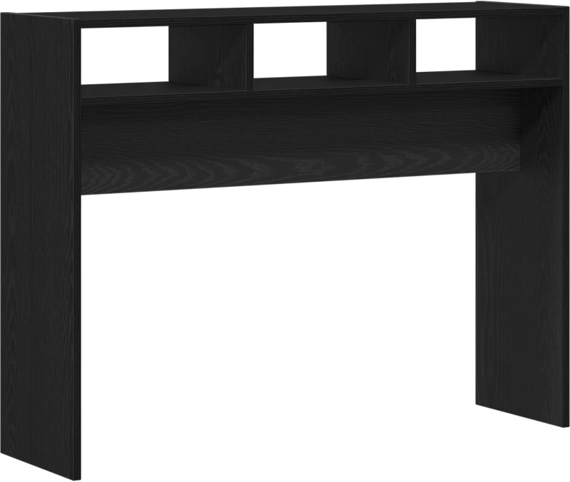 vidaXL Κονσόλα Μαύρη Δρυς 105x30x80 εκ. Φτιαγμένη από ξύλο