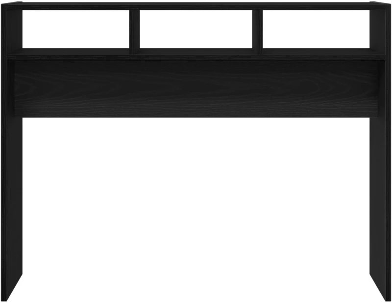 vidaXL Κονσόλα Μαύρη Δρυς 105x30x80 εκ. Φτιαγμένη από ξύλο