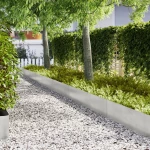 vidaXL Περίφραξη Γκαζόν 10 κομματιών 100x0.5x30 εκ Ανοξείδωτο Ατσάλι