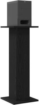 vidaXL Βάσεις Ηχείων 2 τμχ Μαύρο Δρυς 30x30x80 εκ Επεξεργασμένο Ξύλο