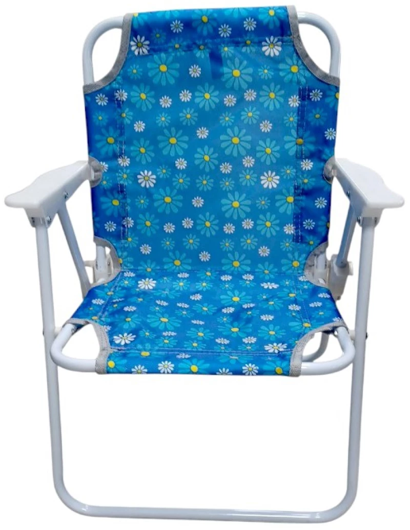 Παιδική πτυσσόμενη καρέκλα camping - 2012 - 241729 - Light Blue/Flowers