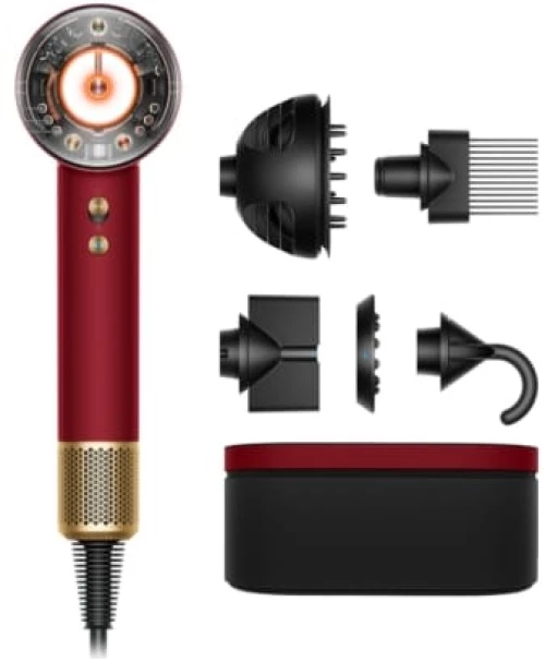 Πιστολάκι μαλλιών Dyson HD16 Supersonic Nural Hair Dryer Red Velvet Gold EU