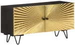 vidaXL Έπιπλο Τηλεόρασης 90 x 30 x 45 εκ. από Μασίφ Ξύλο Μάνγκο