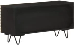 vidaXL Έπιπλο Τηλεόρασης 90 x 30 x 45 εκ. από Μασίφ Ξύλο Μάνγκο