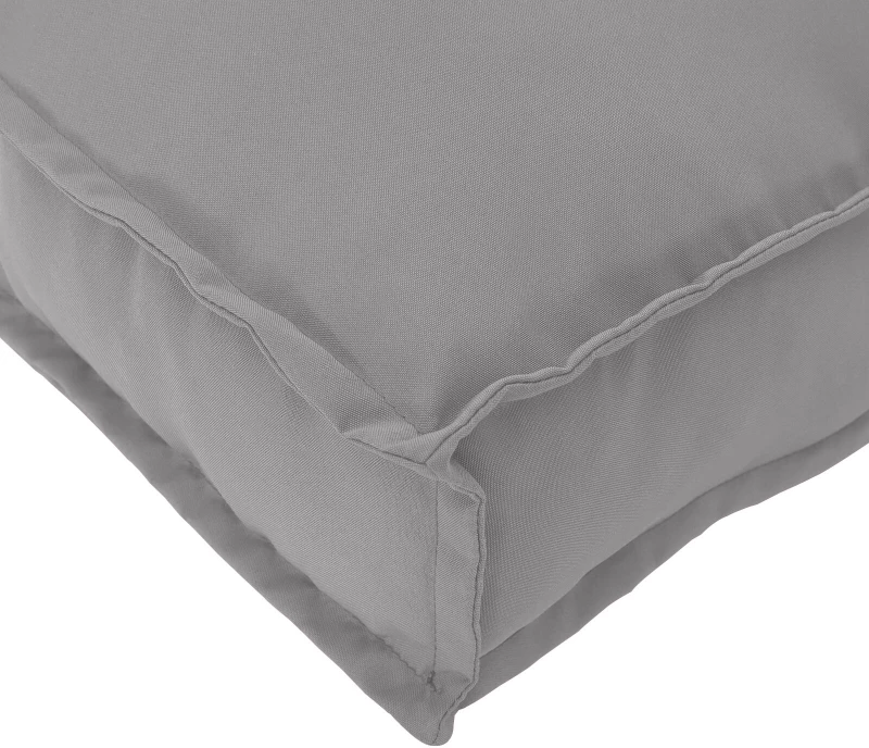 vidaXL Μαξιλάρι Πάγκου Γκρι 140x40x8 εκ. Ύφασμα Oxford