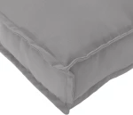 vidaXL Μαξιλάρι Πάγκου Γκρι 140x40x8 εκ. Ύφασμα Oxford