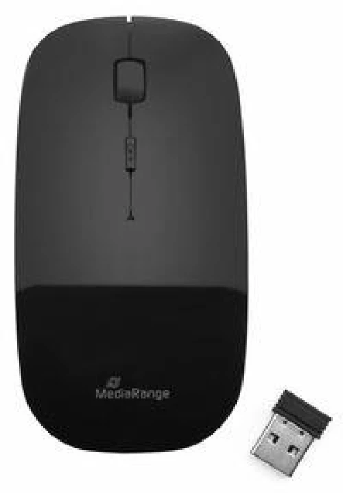 MOUSE USB OPTICAL WRL/BLACK MROS215 MEDIARANGE