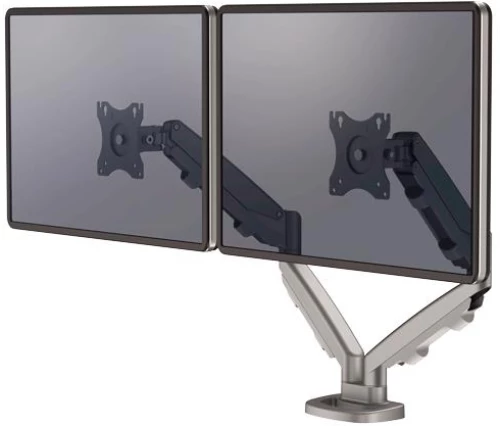 MONITOR ACC ARM DUAL EPPA/SILVER 9683301 FELLOWES