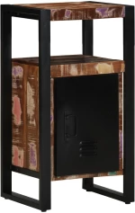 vidaXL Ντουλάπι Μπάνιου Πολύχρωμο 40x35x75 cm Μασίφ Ξύλο Ανακυκλωμένο