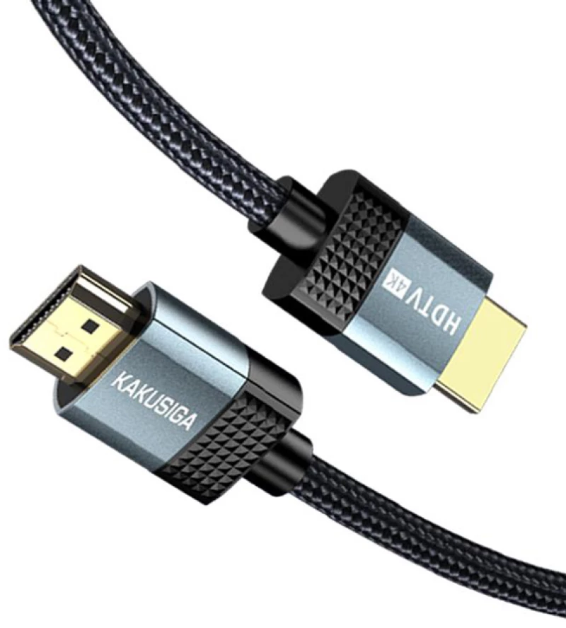 KAKUSIGA καλώδιο HDMI KSC-983, 4K/60Hz, 18Gbps, 2m, μαύρο