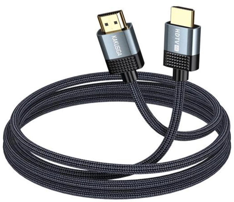 KAKUSIGA καλώδιο HDMI KSC-983, 4K/60Hz, 18Gbps, 2m, μαύρο