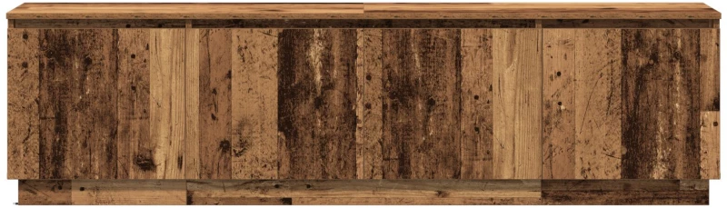 vidaXL Κουτί τηλεόρασης με LED Παλιό Ξύλο 180x38x49 εκ Επεξεργασμένο Ξύλο