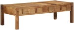 vidaXL Τραπέζι Καφέ 110x55x35 cm Μασίφ Ανακυκλωμένο