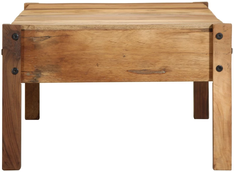 vidaXL Τραπέζι Καφέ 110x55x35 cm Μασίφ Ανακυκλωμένο