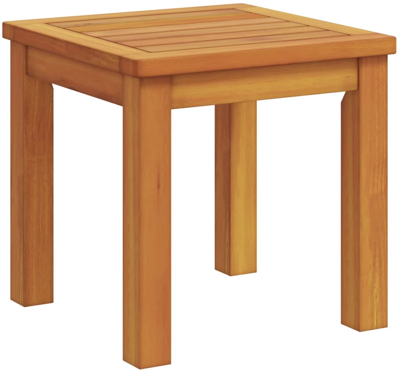 vidaXL Τραπέζι Κήπου 35x35x34 εκ. Συμπαγές Ξύλο Ακακίας