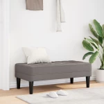 vidaXL Παγκάκι Ταμπά 113x57x39 εκ. Ύφασμα