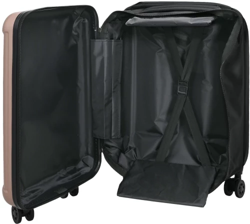 vidaXL Βαλίτσα Σκληρής Θήκης 20'' Ροζ Χρυσό 34x23x55.5 εκ. ABS