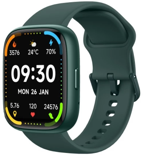 Smartwatch Maxcom Ecowatch 6 1.83" 300 mAh IP68 με Δυνατότητα Κλήσεων Green