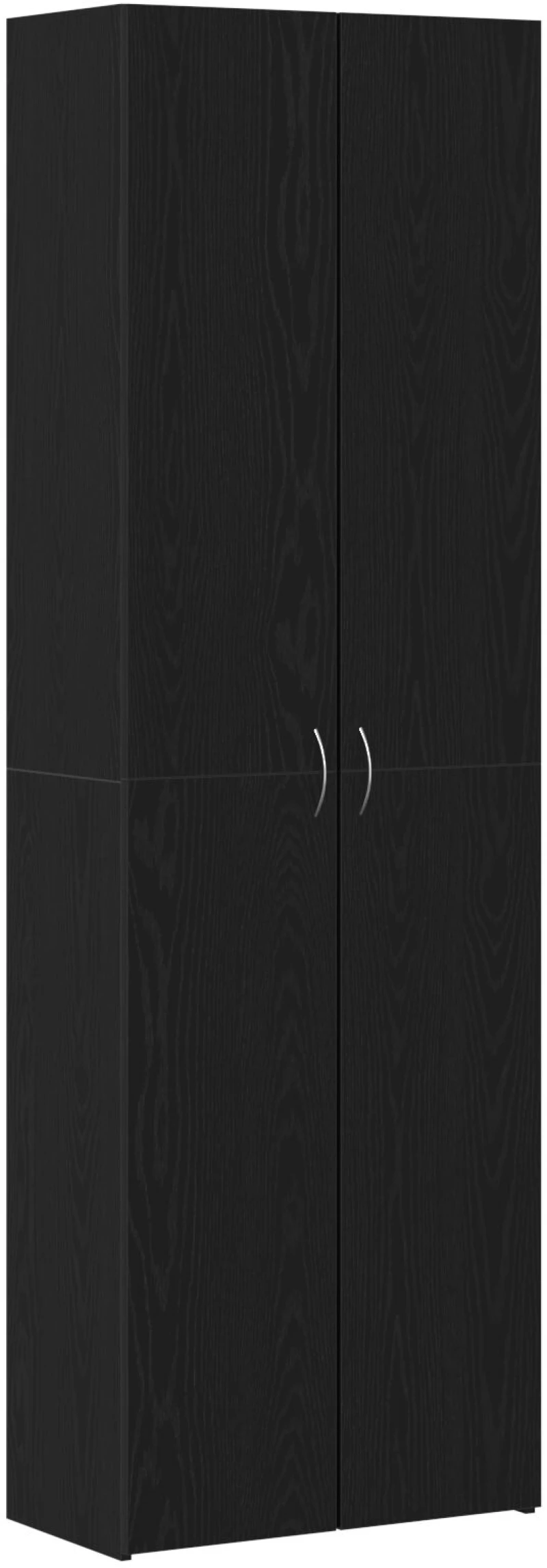 vidaXL Γραφείο Ντουλάπα Μαύρη Δρυς 60x32x190 εκ από Ξύλο