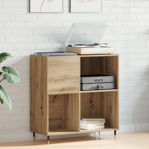 vidaXL Ντουλάπι Δίσκων Παλιού Ξύλου 84,5x38x89 εκ Επεξεργασμένο Ξύλο