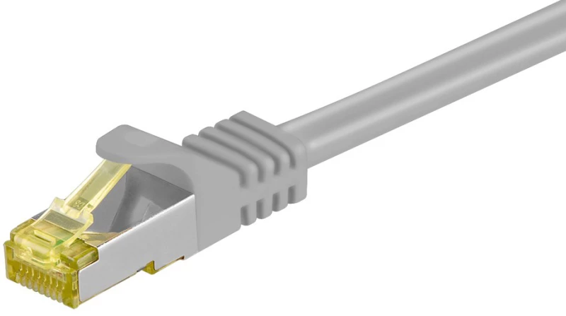 GOOBAY καλώδιο δικτύου 91621, CAT 7 S/FTP, copper, 500MHz, 5m, γκρι