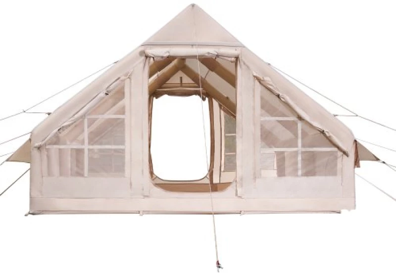 VEVOR Inflatable Tent for Camping 5-8 Person Glamping Tent with Pump Easy Set up