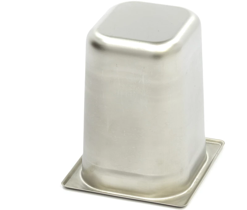 Gastronorm Container - 1/6 GN - 20cm Deep - Stainless Steel