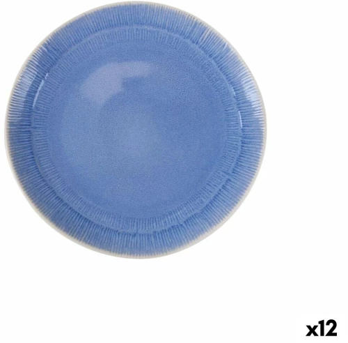 Επίπεδο πιάτο La Mediterránea Calobra Μπλε (12 Μονάδες)